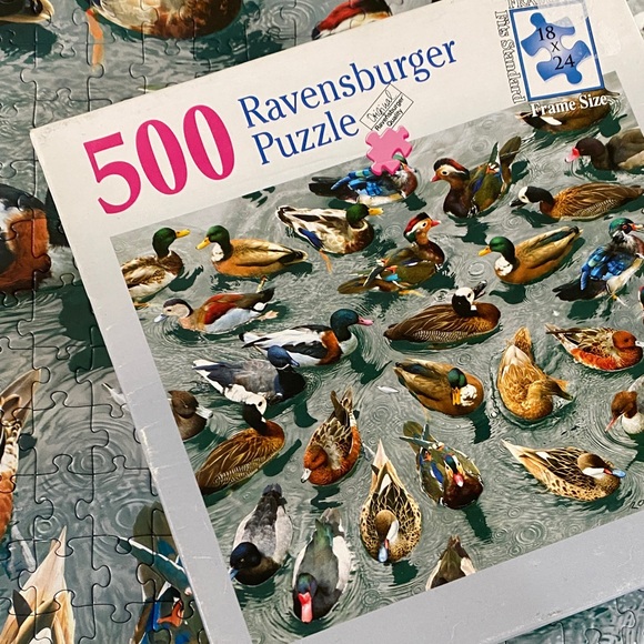 Vtg Ravensburger 500 “Good Day for the Ducks” 2005 - Picture 1 of 8